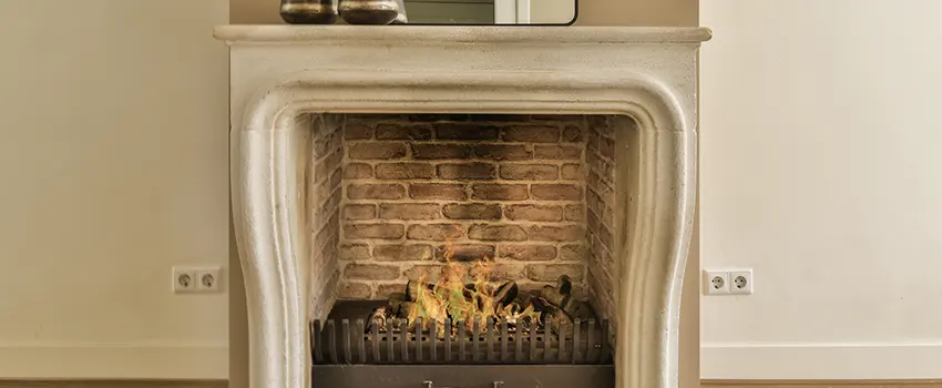 Vintage-style Fireplace Redesign in Lake Jackson, Texas
