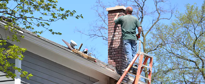 Vinyl and PVC Chimney Flashing Installation in Lake Jackson, TX
