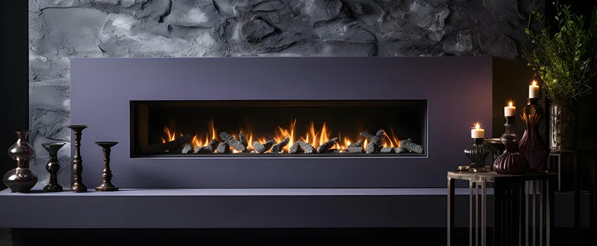 Ember Bed for Ventless Gas Fireplace in Lake Jackson, TX