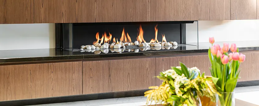 Double-height Fireplace Design Refurbishment in Lake Jackson, Texas